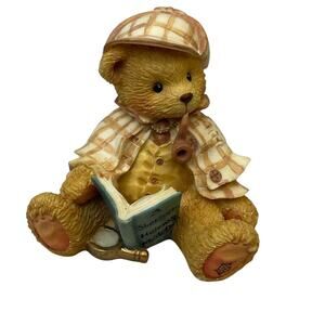 Vintage 1995 Cherished Teddies Sherlock 163481 Good Friends Are Hard to Find